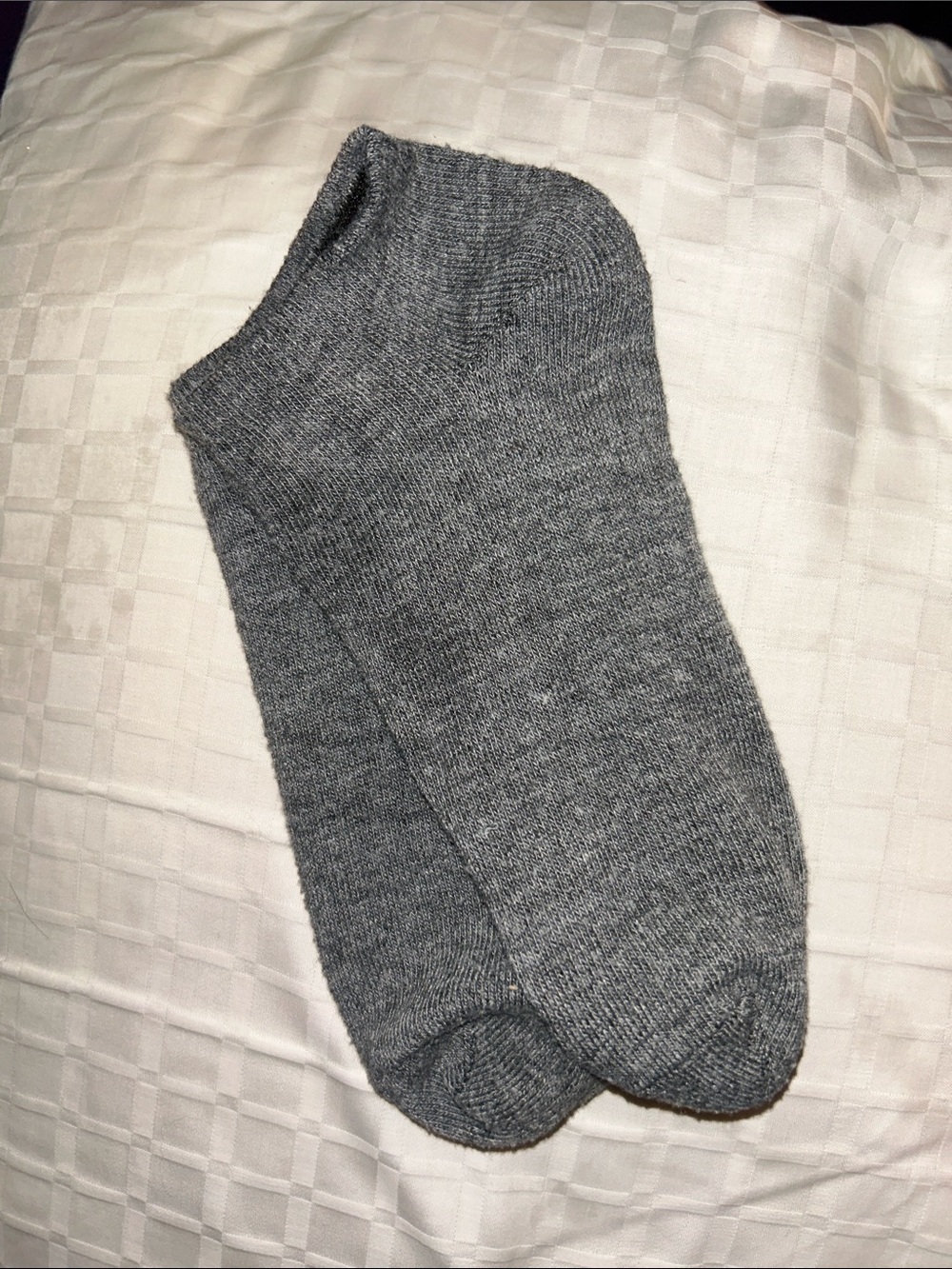 Women’s Gray Athletic Ankle Socks